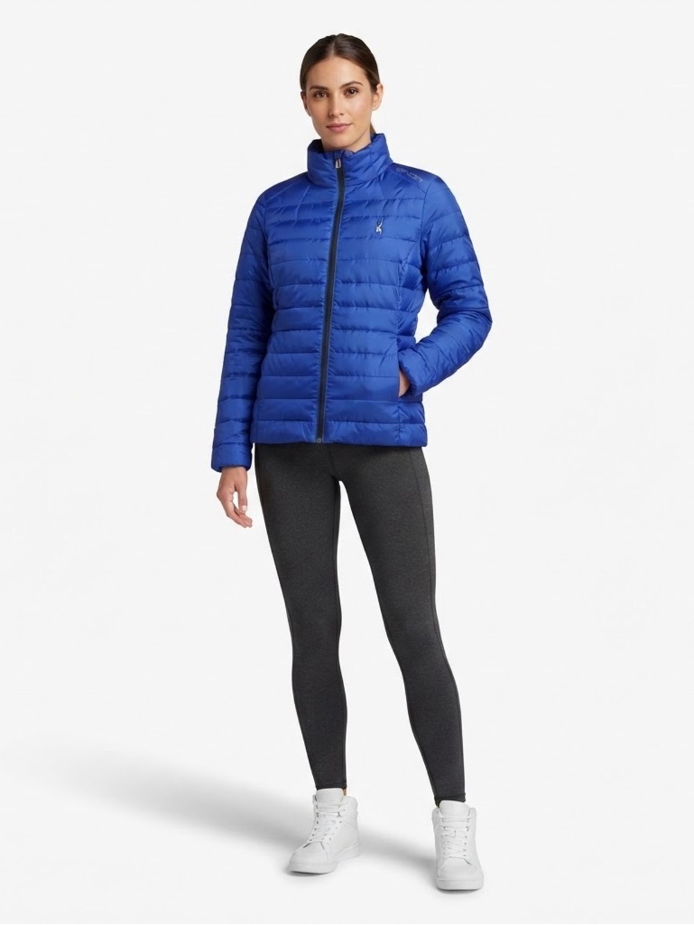 Spyder Prymo Cobalt Blue Down Puffer Jacket Medium